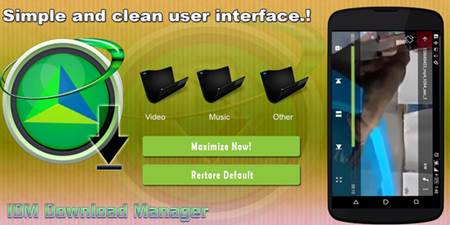 IDM Video Download Manager App for Android APK Full
